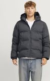 Jack & Jones JJPAYNE Puffer Jacket - Asphalt - Men's Size XL - Grey