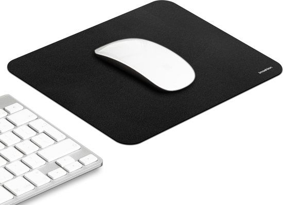 iMoshion Muismat - 20 x 24 cm - Zwart - Antislip - Kunststof