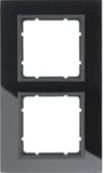 Hager BER AFDRAAM 2V ZWART B7GLAS