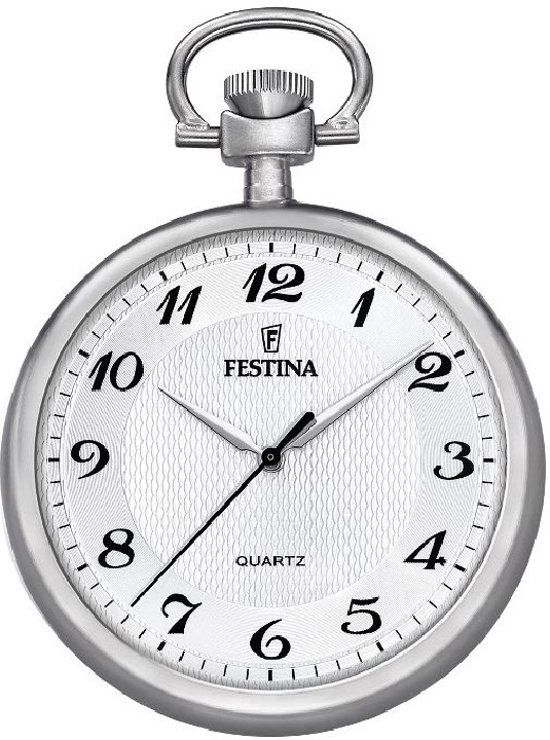 Festina F2020/1 Zakhorloge - Staal - Zilverkleurig - Ø 48 mm