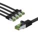 goobay 66599 CAT8.1 netwerkkabel in 5-delige set