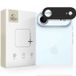 Tech-Protect Protection d'objectif d'appareil photo pour Apple iPhone 17 Air - Aluminium, Verre, Résistant aux rayures, Résistant à la saleté, 1 pièce