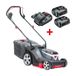 AL-KO 3.22 Li Easy Duwgrasmaaier Batterij Zwart, Grijs, Rood