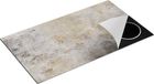Chefcare Inductie Beschermer Abstracte Kunst - Grijze Cement - 95x55 cm - Inductie Mat