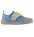 Affenzahn Chaussures à lacets, coton, smally, antidérapant, avec fermeture velcro, flexible, léger, taille 19-25