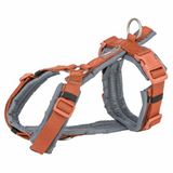 Trixie Hondentuigje voor honden, premium trekking, roestbruin/grafietgrijs