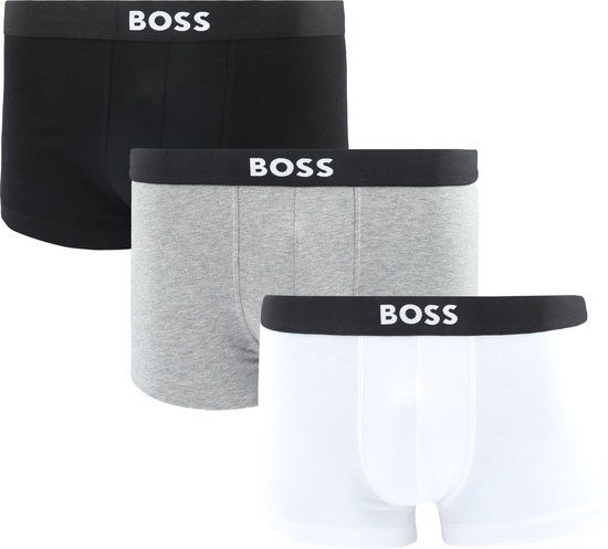 BOSS Boxershorts One 3-Pack - Men - Size M - Multicolour