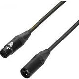 Adam Hall Cables 5 STAR DMF 1000 - AES/EBU kabel Neutrik 110 Ohms Digital Audio XLR mannelijk naar XLR female 10 m