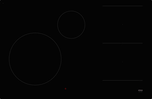 ATAG HI08471EV - Inductiekookplaat - 80 cm - Zwart