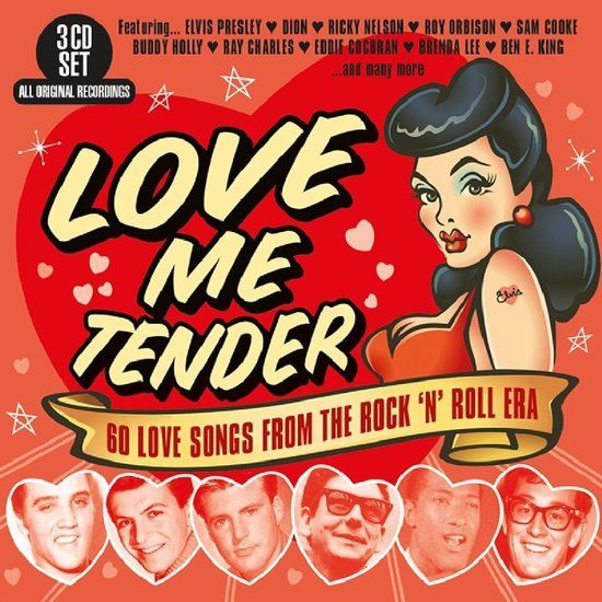 Proper S&D Consignment Big 3 Love Me Tender - 60 Love Songs From The Rock N Roll Era CD