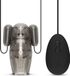 EasyToys EQOM Purchasing B.V. Vibrerende Penis Sleeve Met Afstandsbediening - Groot - Transparant