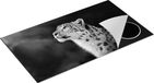 Chefcare Inductie Beschermer Luipaard Zwart Wit 95x55cm