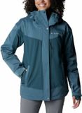 Columbia Point Park™ Regenjack Met Volledige Rits Groen M Vrouw