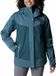 Columbia Point Park™ Regenjack Met Volledige Rits Groen M Vrouw