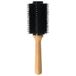 PARSA Beauty Bamboe volumeborstel Aloë Vera groot ø 33 mm, FSC®-gecertificeerd bamboe, wildzwijnhaar, keramische mantel, voor volume en volheid, zijdeachtige glans, vormvast, vochtbestendig