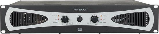 DAP Audio HP-900 klasse AB versterker 2x 450W @ 4 Ohm - Gitaar - Engels