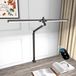 Lampe de bureau LED avec pince, 24W, 84 cm, dimmable, avec télécommande