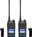 Retevis RB658 Radio amateur, talkie-walkie avec contrôle d'application, fonction VOX, batterie 1800 mAh, écran 1,77 pouces, avec casque Bluetooth, adapté aux flottes et aux voyages de groupe