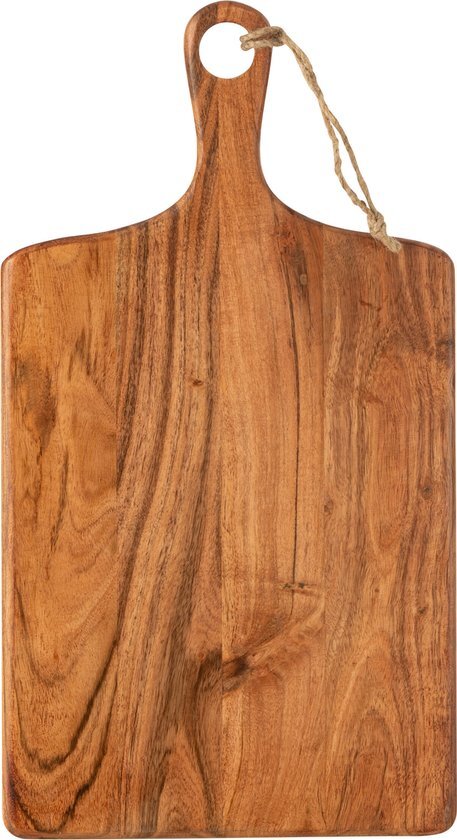 J-Line plank Recthoek - hout - naturel - medium