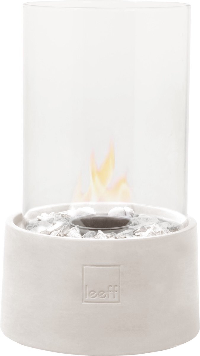 leeff Stonefire Bio Sfeerhaard White