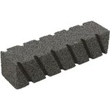 Marshalltown geribbelde betonmolen - baksteenslijpmachine, steen met korrel 20, afmetingen: 203x51x51 mm