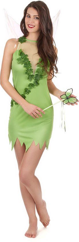 Magische Groene Fee Kostuum - Vrouwen - Maat S
