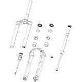 RockShox, CSU ZEB DPA 44OS 69OD 1.8 DFB Unisex Volwassenen, Zwart, One Size