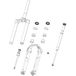 RockShox, CSU ZEB DPA 44OS 69OD 1.8 DFB Unisex Volwassenen, Zwart, One Size
