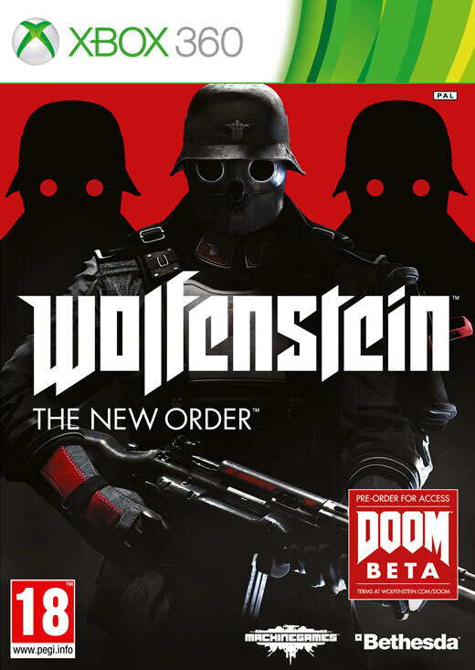 Bethesda Wolfenstein the New Order Xbox 360
