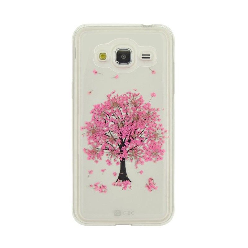 4-OK FCJ3PT - Mobiele telefoon behuizing - multi - Samsung Galaxy J3 - Thermoplastic polyurethaan (TPU)