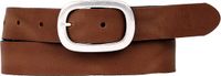 Petrol industries Plus Size Van Zon Mode Riem 30599 Vrouwen Leer Basic Zilverkleurig