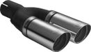 Ulter Sport Embout d'échappement Race Double Rond Inox