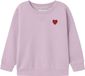 NAME IT NMFVIMA LS SWEAT BRU NOOS Pull Fille Coton/Polyester Rose Clair Taille 86