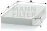 MANN FILTER Pollenfilter CU1629