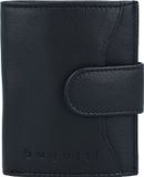 Bugatti Secure Smart Wallet RFID Leather 8 cm - Zwart