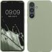 kwmobile telefoonhoesje geschikt voor Samsung Galaxy S26 FE - Back cover in grijsgroen