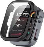 Strap-it Étui rigide avec protection d'écran - adapté pour la Huawei Watch D2 (Noir)