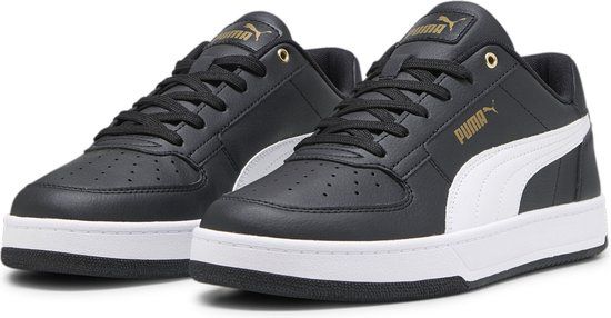 PUMA Caven 2.0 Unisex Sneakers - Puma Black-Puma White-Gold - Maat 39