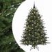 vidaXL Sapin de Noël artificiel avec boule 180 cm 300 LED Blanc chaud