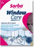 Sorbo Window Care Raamspons - Krasvrij en Streeploos - 2 Stuks