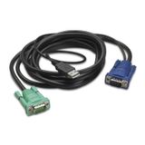 APC AP5822 KVM kabel Zwart 3,66 m