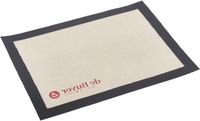 AirMat Tapis avec Pare-chocs en Silicone Ventilée - 40 x 30 cm - Noir/Beige