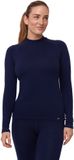 DANISH ENDURANCE Merino Wol Thermoshirt Vrouwen - voor Extreme Kou - Donker Marine - Maat M