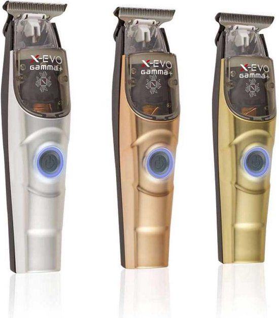Gamma+ X-EVO Trimmer - Professional modular trimmer - Chrome/Roos/Goud