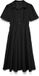VERO MODA VMRAY SS CALF CORDUROY DRESS WVN EXP Dames Mini jurken Zwart