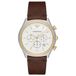 Emporio Armani montre homme AR11033, bracelet, Brun, Bracelet