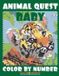 BABY Createspace Independent Publishing Platform Baby Animal Quest Color by Number