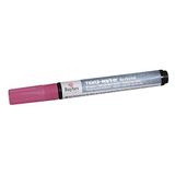 Rayher 35000262 textielmarker dekkend, ronde punt 2-4 mm, met ventiel, babyroze