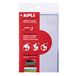 APLI 16956 - Boekvoering met verstelbare klep PVC 280 mm 3 u.