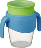 b.box 360-Beker | Peuterbeker en Trainingsbeker met Siliconen Drinkrand | Morsbestendig Vergrendelingsmechanisme voor Onderweg | Vaatwasserbestendig | 250 ml
